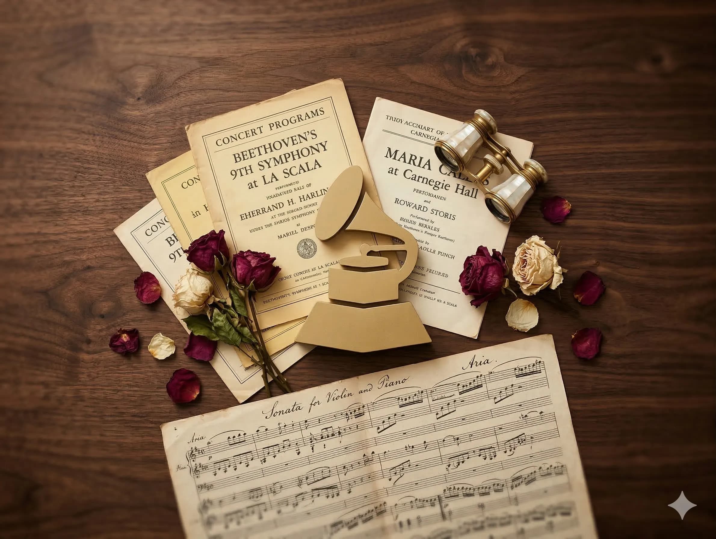 Concert programs and sheet music